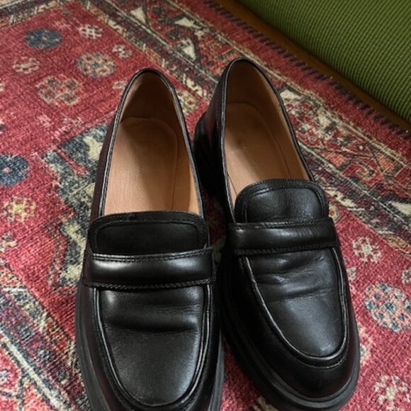 Madewell The Bradley Lugsole Loafer in Leather, EUC! - Picture 12 of 16